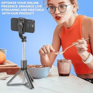 3-in-1 Bluetooth Selfie Stick with Wireless Remote & Tripod